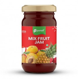 Pursuit Mix Fruit Jam   Glass Jar  370 grams